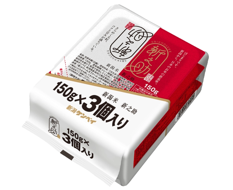 新潟県産「新之助」簡単ご飯パック24食 2026/07/09