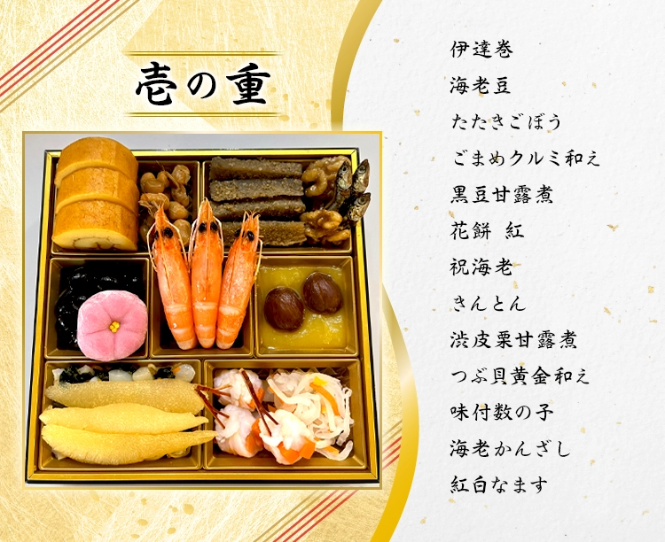 海宝漬 中村家監修・海鮮おせち料理「龍宮の宴」 2025/12/27