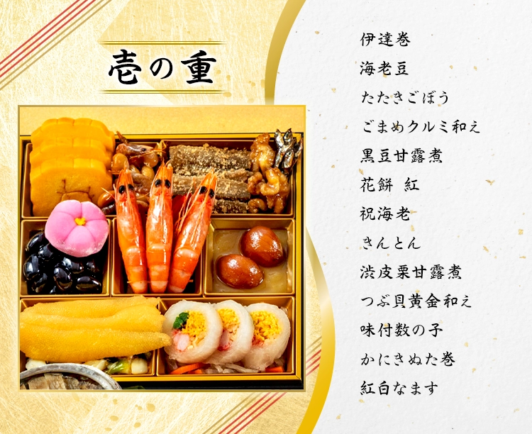 海宝漬 中村家監修・海鮮おせち「龍宮の宴」 2026/12/27