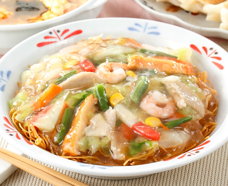 長崎ちゃんぽんリンガーハットの皿うどん