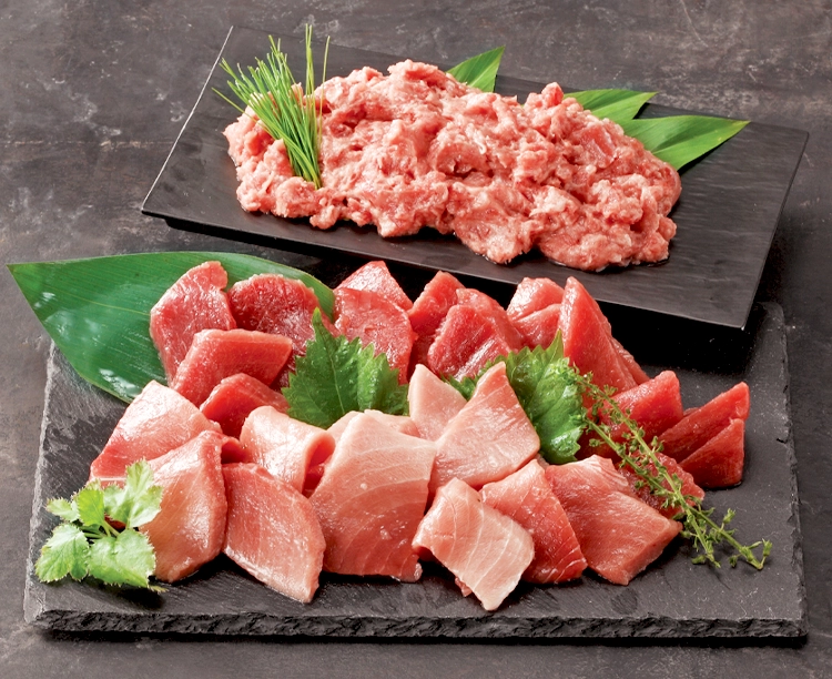 <年末配送>【2セット】お得!!天然本まぐろの特別セット(3~4人前)