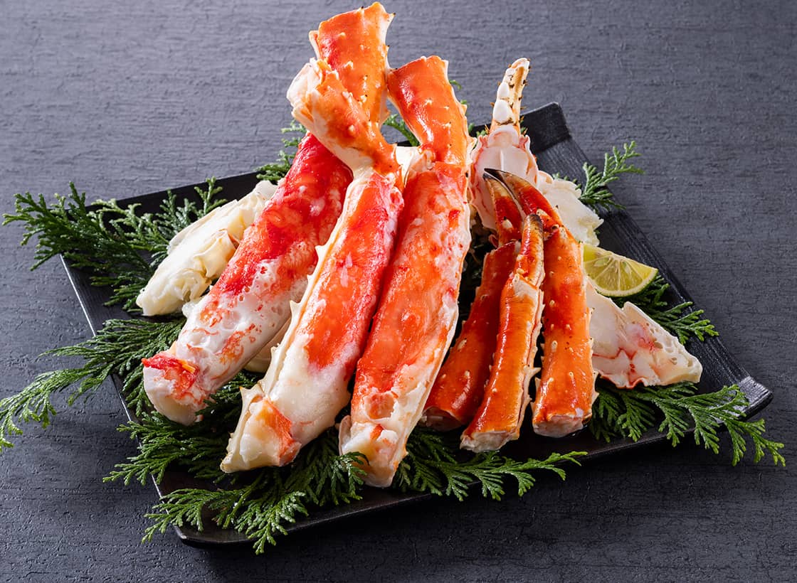 虎ノ門市場の2026年おせち｜ボイルたらばがに半むき身 800g