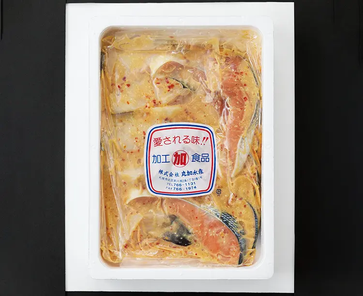 「厚切り銀だら」と「厳選された魚」の漬け魚12回コース