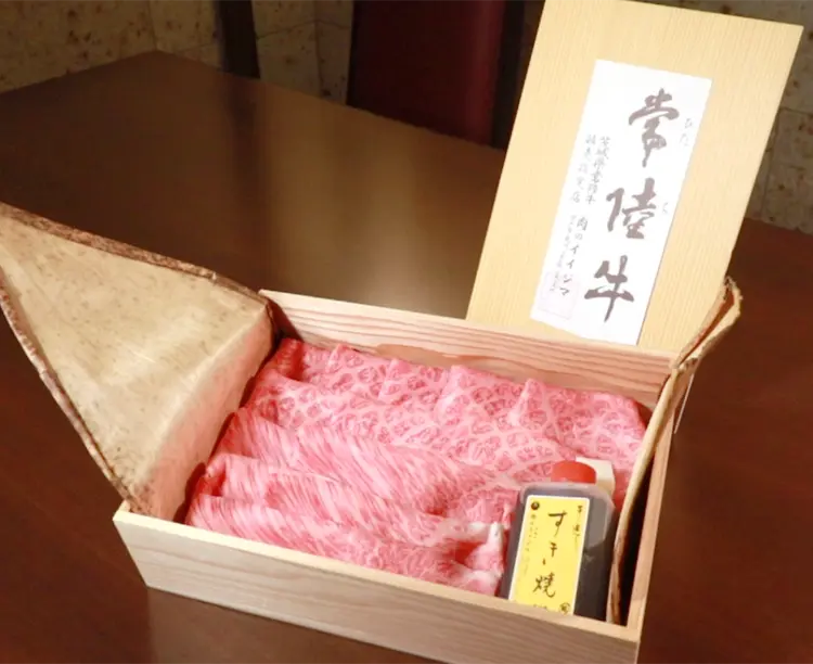 常陸牛すき焼き食べ比べセット500g