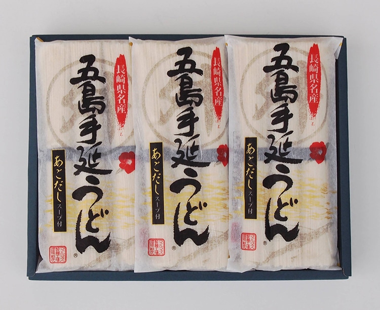 五島手延べうどん　あごだしスープ付:　米・麺類・パン　テレビ東京のお取り寄せグルメ虎ノ門市場