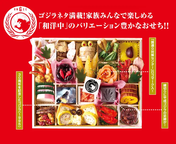 ゴジラ ラストシーン 2025年おせち ゴジラ レジンキット 長く
