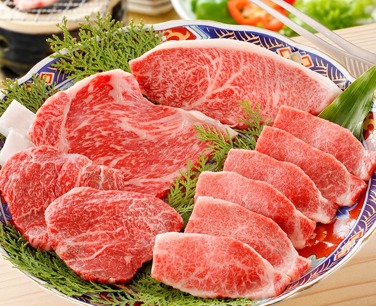肉類　極上部位味くらべセット」:　焼肉ギフト「松阪牛　テレビ東京のお取り寄せグルメ虎ノ門市場