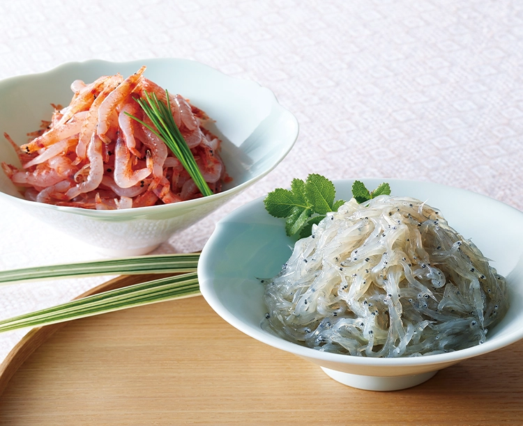 駿河湾産生桜えび・生しらすセット