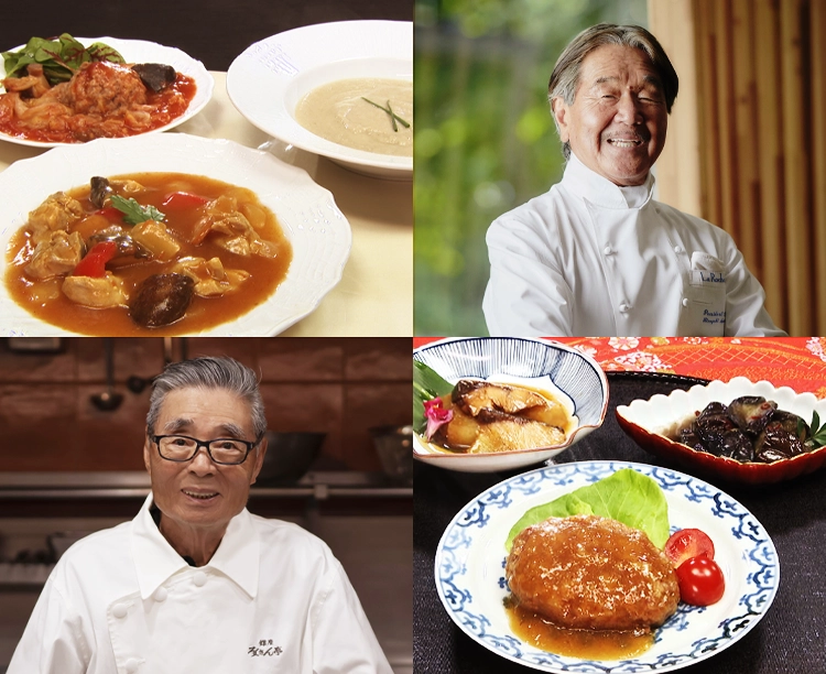 【グルメ定期便】道場六三郎×ムッシュ坂井 匠の和と洋12回コース