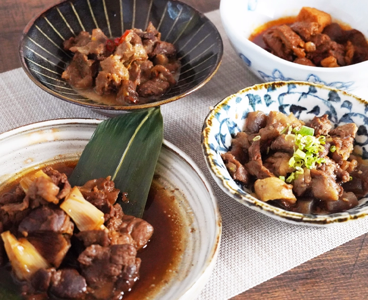 黒毛和牛スジ煮込み 4種セット