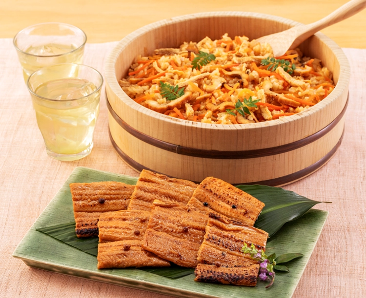 関門穴子の山椒炊き・混ぜ込みご飯セット