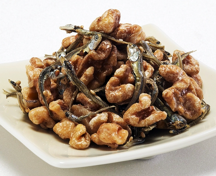 国産いりこの「くるみ小魚」90個セット