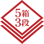 5箱5段